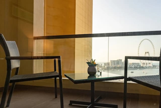 アムワジ ロタナ ジュメイラ ビーチ - ドバイ-ルーム シングルベッド 2 台 バルコニー (Sea Front View)-3