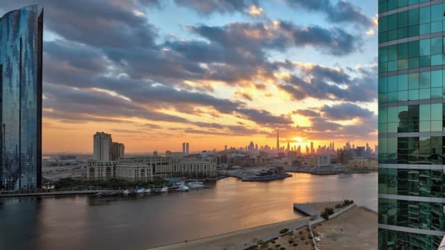 인터컨티넨탈 레지던스 스위트 두바이 페스티벌 시티 바이 IHG-아파트, 침실 2개 (Waterfront)-8