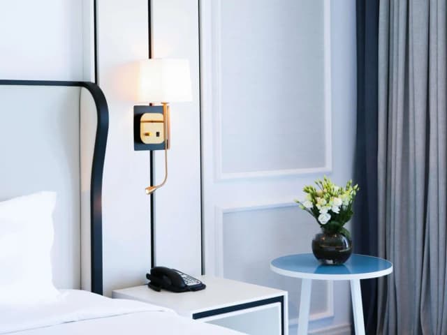 소피텔 두바이 주메이라 비치-럭셔리룸, 킹사이즈침대 1개, 발코니, 바다 전망-8