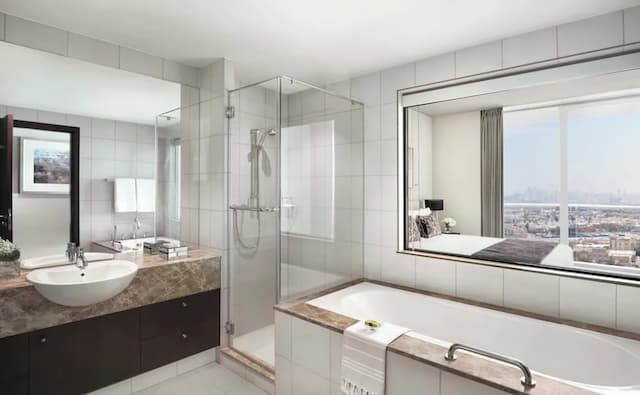 杜拜節日城洲際住宅套房飯店 - IHG 飯店-公寓, 2 間臥室, 陽台 (Dining, Kitchen, Waterfront)-2