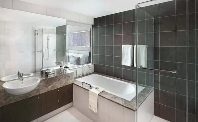 杜拜節日城洲際住宅套房飯店 - IHG 飯店-公寓, 2 間臥室, 陽台 (Dining, Kitchen, Waterfront)-5