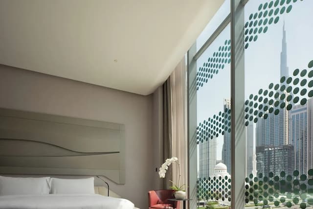 我的杜拜美利亞酒店-Deluxe Always ME Extra Space with Burj Khalifa View-4