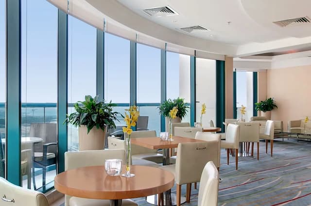 힐튼 두바이 주메이라-이그제큐티브룸, 킹사이즈침대 1개, 바다 전망-7