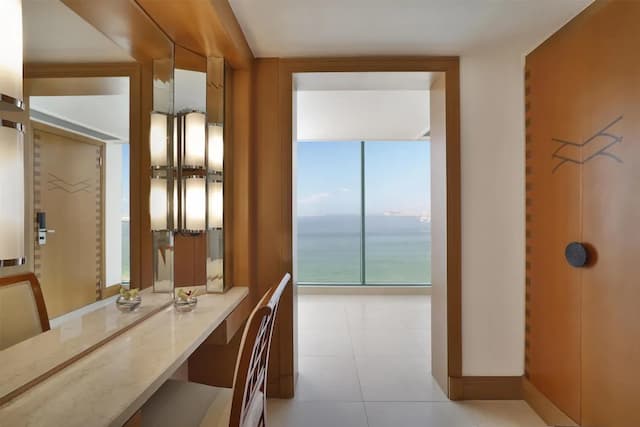 힐튼 두바이 주메이라-룸, 킹사이즈침대 1개, 바다 전망, 코너 (Alcove)-13