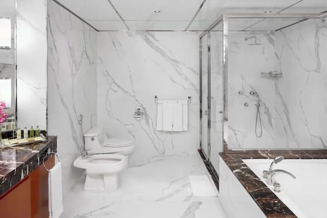 힐튼 두바이 주메이라-파노라믹 스위트, 킹사이즈침대 1개, 바다 전망-12