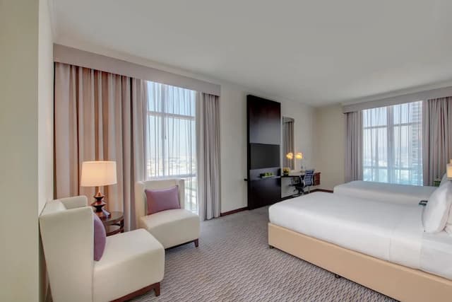 Media Rotana-Room, 2 Twin Beds (Club Rotana Spacious Room)-2