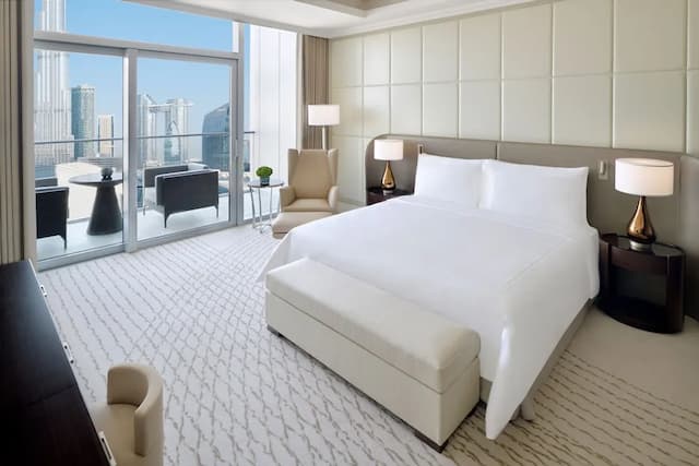 어드레스 두바이 몰-Premier Suite Burj Khalifa & Fountain View - Lounge Access serving Lunch, afternoon tea and Dinner-5