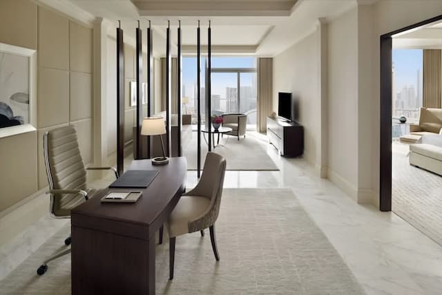 어드레스 두바이 몰-Premier Suite Burj Khalifa & Fountain View - Lounge Access serving Lunch, afternoon tea and Dinner-3