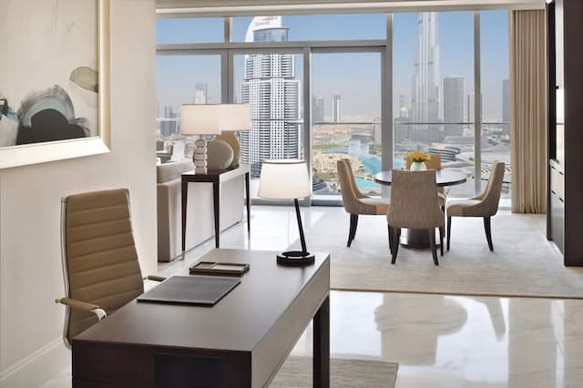 어드레스 두바이 몰-Executive Suite Burj Khalifa & Fountain View - Lounge Access serving Lunch, afternoon tea-2