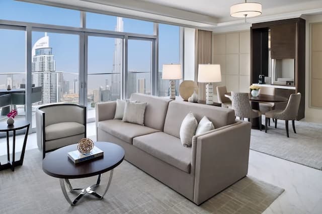어드레스 두바이 몰-Executive Suite Burj Khalifa & Fountain View - Lounge Access serving Lunch, afternoon tea-1