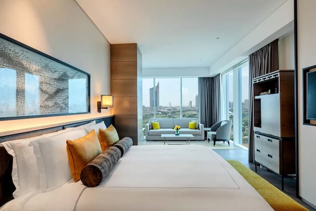 タージ ジュメイラ レイクス タワーズ-ジュニア スイート ゴルフビュー-5