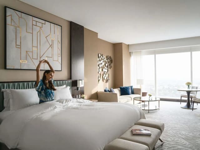 소피텔 두바이 디 오베리스크-럭셔리룸, 킹사이즈침대 1개 (Club Lounge Access)-8