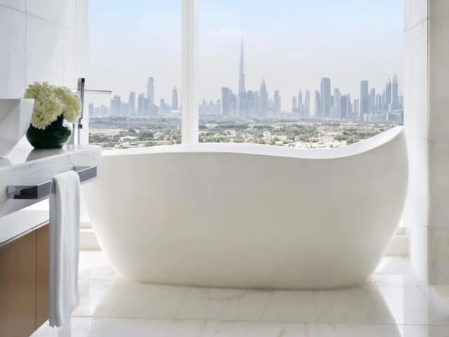 소피텔 두바이 디 오베리스크-One-Bedroom King Suite with Club Millésime Access.-12