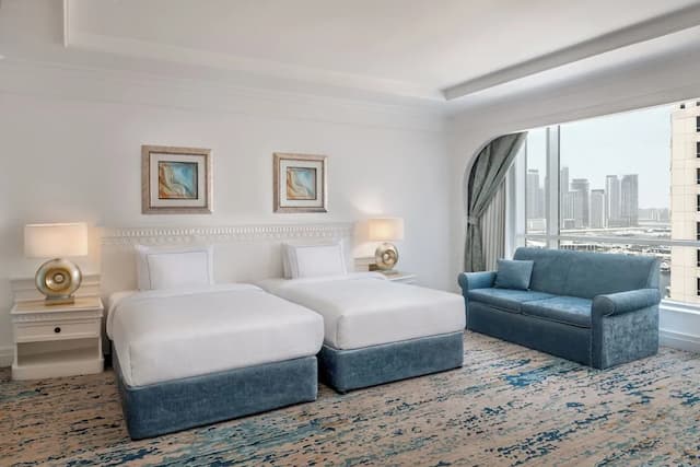 アル ハブトール グランド リゾート、オートグラフ コレクション®-ファミリー ルーム シングルベッド 2 台 喫煙可 タワー-8