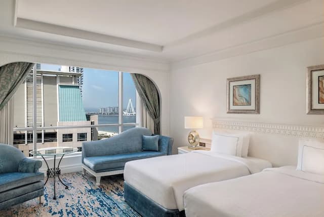 アル ハブトール グランド リゾート、オートグラフ コレクション®-ファミリー ルーム シングルベッド 2 台 喫煙可 タワー-9