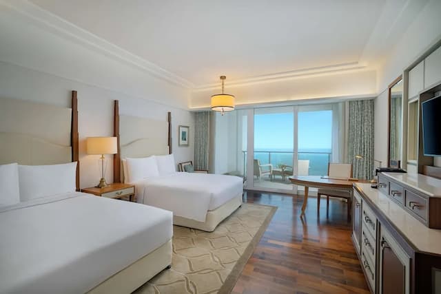 Waldorf Astoria Dubai Palm Jumeirah-Skyline Sea View Two Queen Deluxe Room-1