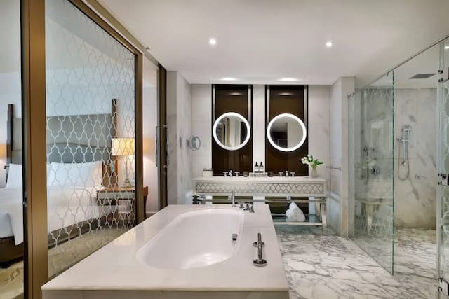 Waldorf Astoria Dubai Palm Jumeirah-Deluxe King Suite with Sea View-17