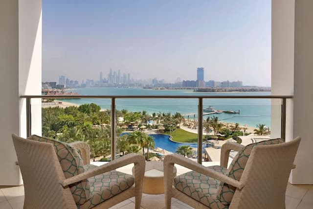 Waldorf Astoria Dubai Palm Jumeirah-Club King Suite with Sea View-10