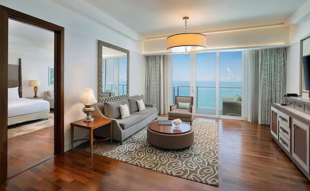 Waldorf Astoria Dubai Palm Jumeirah-Club King Suite with Sea View-5