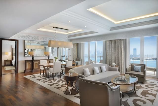 Waldorf Astoria Dubai Palm Jumeirah-Grand Waldorf Astoria Suite with Sea View-13