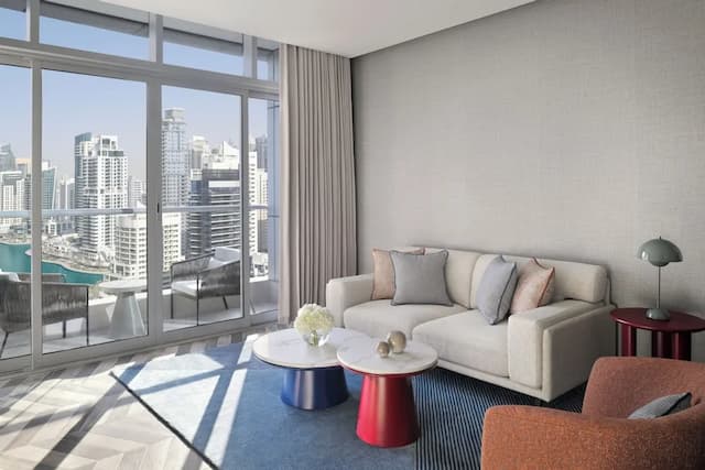 InterContinental Dubai Marina by IHG-客房, 1 间卧室, 阳台 (Residence)-4