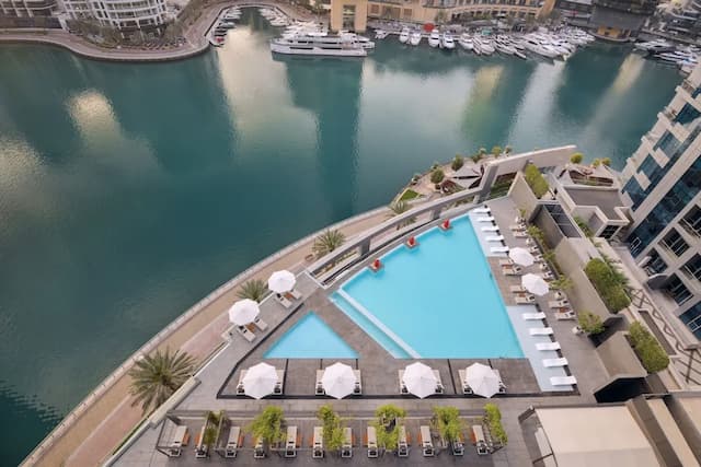 InterContinental Dubai Marina by IHG-客房, 1 间卧室, 阳台, 海滨景观 (Residence)-11