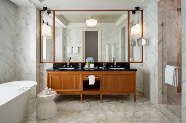 포시즌스 리조트 두바이 앳 주메이라 비치-스위트, 킹사이즈침대 1개, 해변 전망 (Imperial)-10