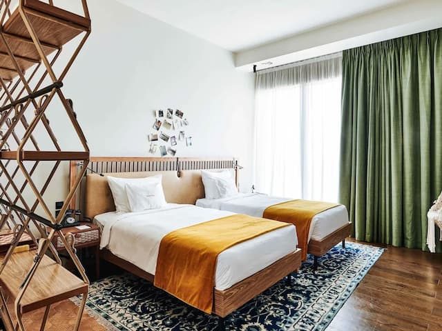 25 アワーズ  ホテル ドバイ ワン セントラル-ツインルーム シングルベッド 2 台 (Glamping)-4