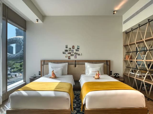 25 アワーズ  ホテル ドバイ ワン セントラル-ツインルーム (Glamping Plus)-1