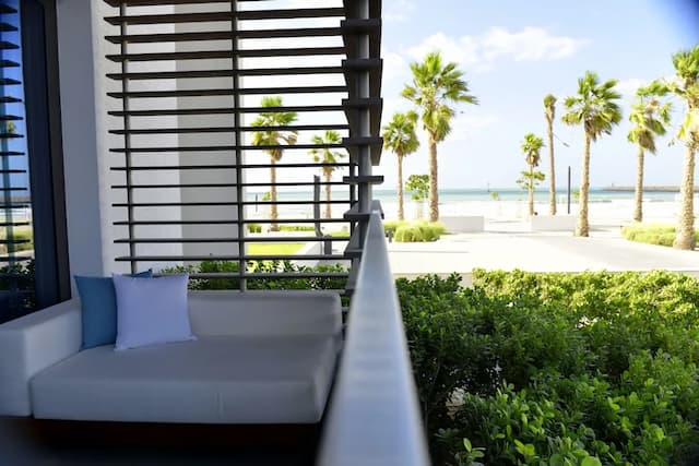 杜拜尼克海灘渡假村及水療中心-客房, 1 張特大雙人床, 地面層-1