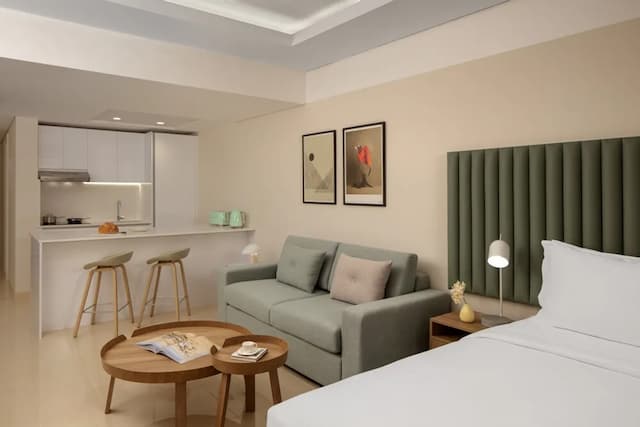 Staybridge Suites Dubai Internet City, an IHG Hotel-Studio Suite, Kitchen-2