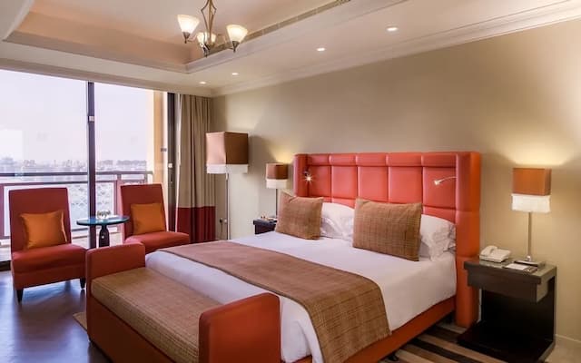 杜拜米迪亞市安加羅塔娜酒店-套房, 1 間臥室, 城市景-1