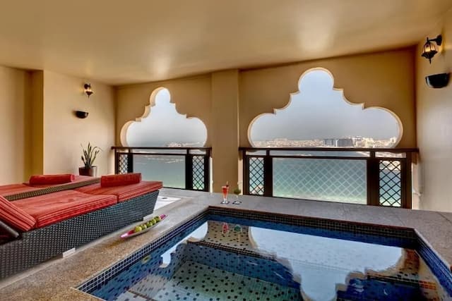 杜拜米迪亞市安加羅塔娜酒店-公寓, 2 間臥室 (Plunge Pool)-8