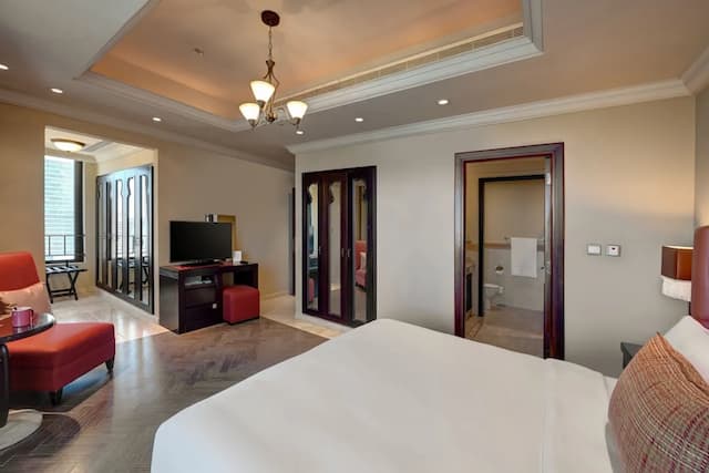 杜拜米迪亞市安加羅塔娜酒店-公寓, 3 間臥室, 城市景-2