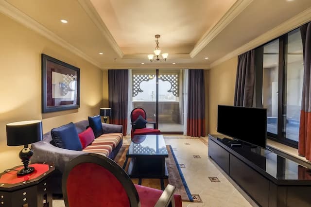 杜拜米迪亞市安加羅塔娜酒店-套房, 1 間臥室, 海景-4