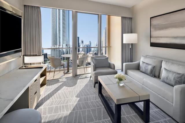 Kempinski Central Avenue Dubai-Junior Suite, 1 King Bed, City View (Junior Suite)-5