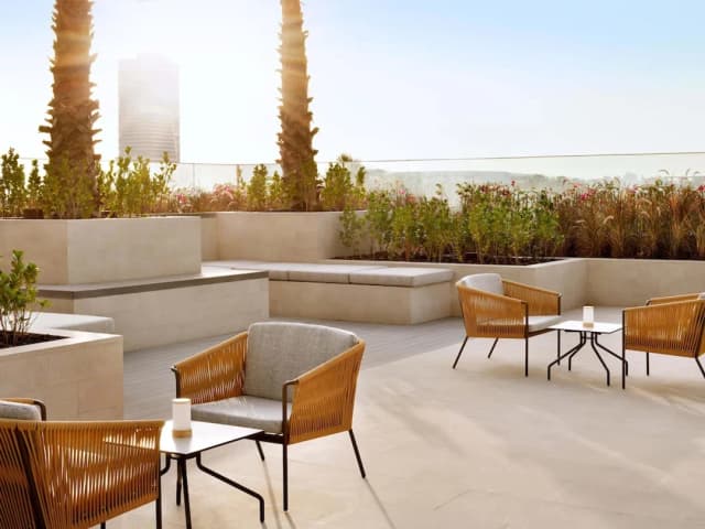 大廣場瑞享媒體城酒店-行政客房, 1 張特大雙人床, 海景-8