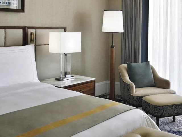 大廣場瑞享媒體城酒店-高級客房, 1 張特大雙人床, 海景-6