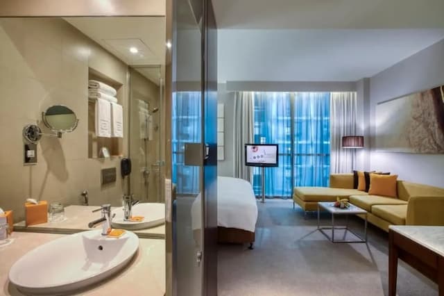 Centro Barsha-开间, 1 张大床-3