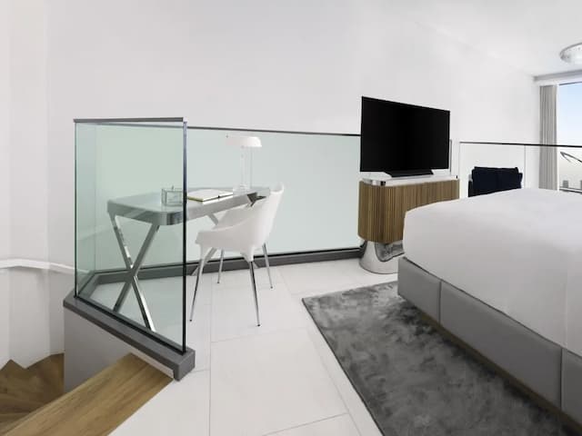 SLS ドバイ ホテル & レジデンシズ-ロフト 1 ベッドルーム バルコニー (Inspired Living)-3