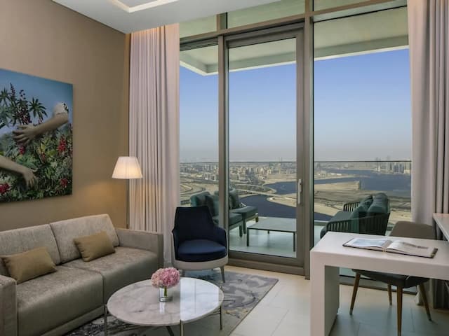 SLS ドバイ ホテル & レジデンシズ-スタジオ キングベッド 1 台 バルコニー (Urban Living)-2