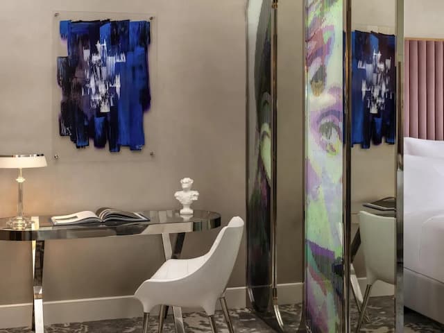 SLS ドバイ ホテル & レジデンシズ-シグネチャー ルーム シングルベッド 2 台 (Burj View)-3