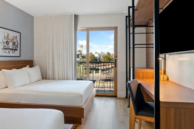 Lüm Hotel-標準客房, 2 張標準雙人床, 陽台 (Mobility & Roll-in Shower)-7