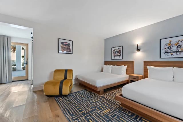 Lüm Hotel-標準客房, 2 張標準雙人床, 陽台 (Mobility & Roll-in Shower)-3