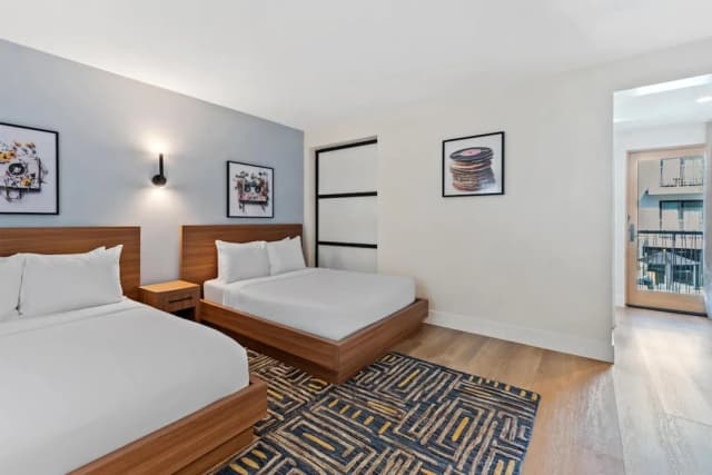 Lüm Hotel-標準客房, 2 張標準雙人床, 陽台 (Mobility & Roll-in Shower)-1