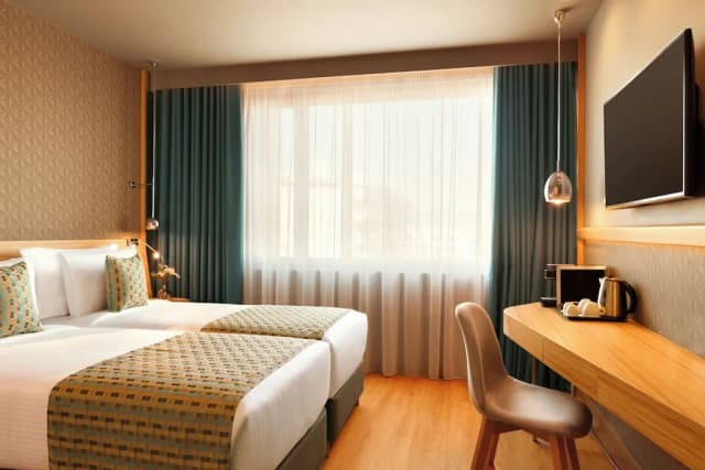 大雅典溫德姆酒店-標準雙床房, 城市景-2