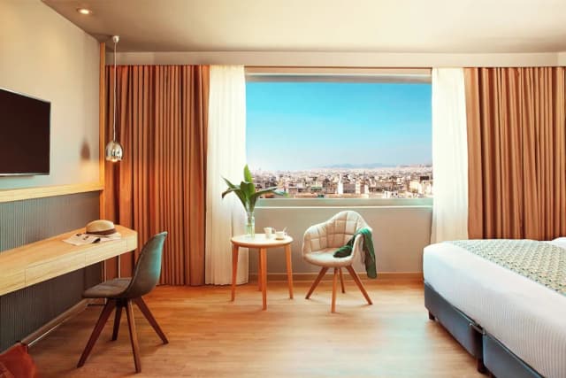 大雅典溫德姆酒店-行政雙人房, 城市景-3