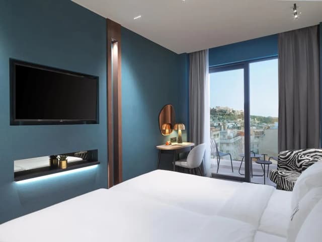 NYX Esperia Palace Hotel Athens-Deluxe Double Room (Acropolis View)-6