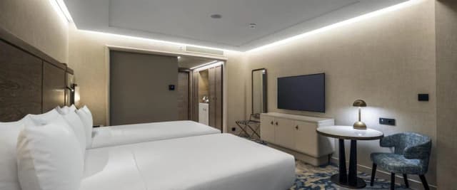 伊斯坦堡博斯普魯斯希爾頓飯店-Two Double Beds Executive Room - City View-4