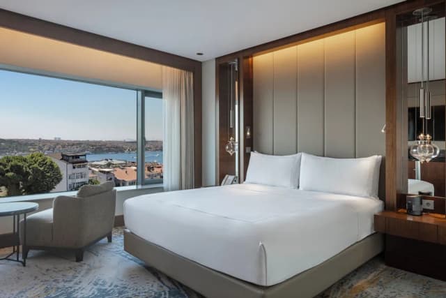 Conrad Istanbul Bosphorus-行政客房, 1 张特大床 (Bosphorus View)-8